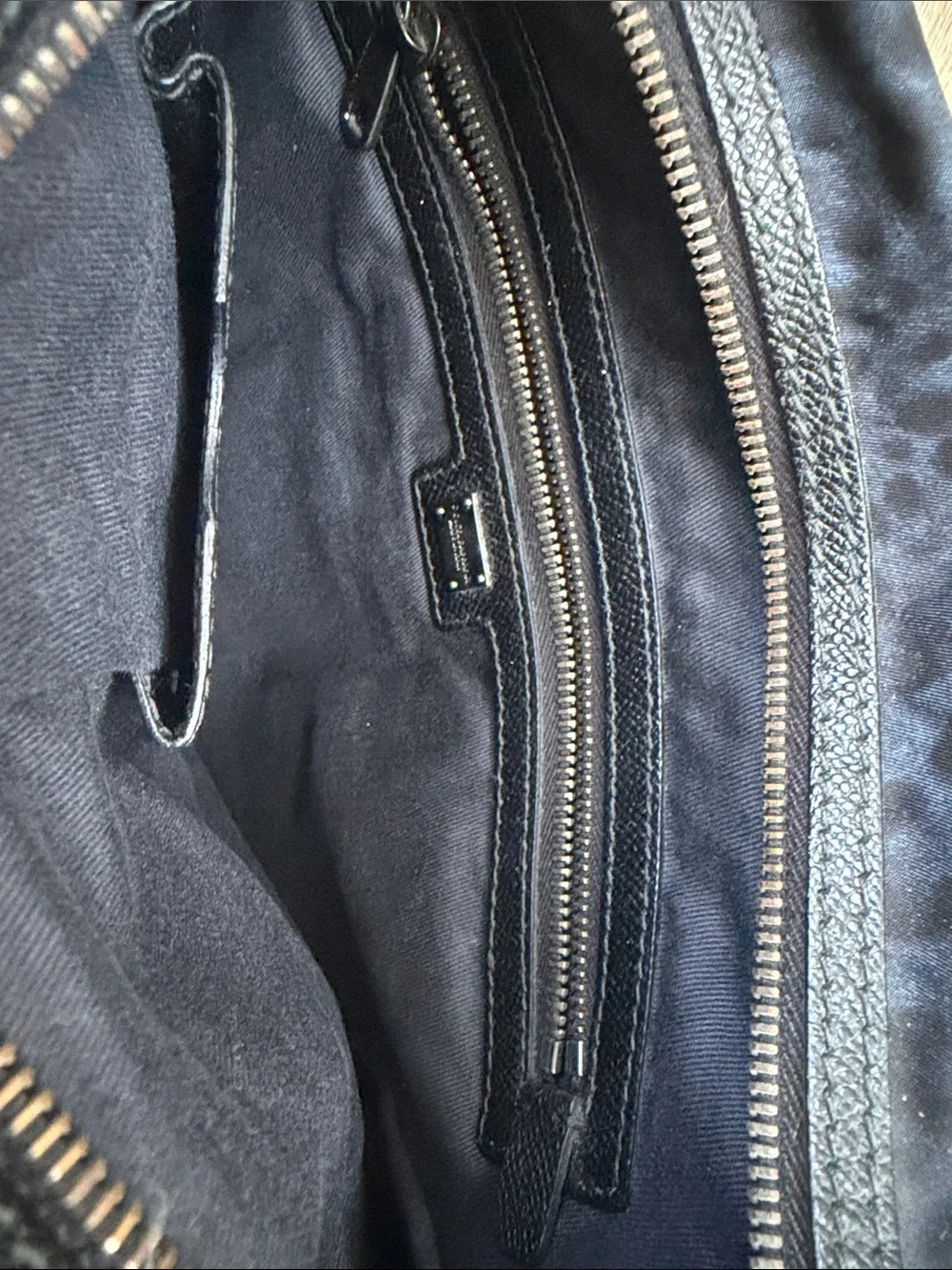 Dolce & Gabbana Men’s Leopard Messenger Bag – Repair Needed